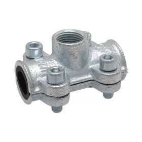   AGA OBD megcsapoló idom, acél/acélcsőhöz, 1"x1/2"