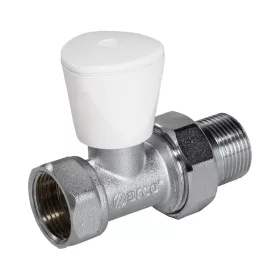 ARCO Teide Plus kézi radiátorszelep, egyenes, 1/2"