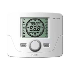   BAXI digitális szobatermosztát Luna v. Nuvola Duo-Tec kazánhoz, programozható