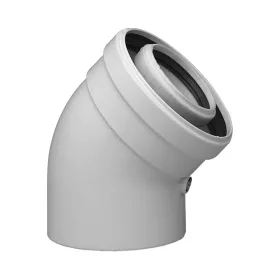 BAXI PPs könyök, 45°, D80/125