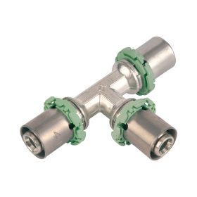 COMAP 7130W MultiSkin press egál T-idom, 40x3.5mm