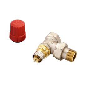   DANFOSS RA-N 15 termosztatikus radiátorszelep, sarok, 1/2", előbeállítással