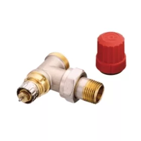   DANFOSS RA-N 15 termosztatikus radiátorszelep, sarok, Eurokón., 1/2"-3/4"K