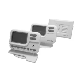   DELTA C2 RF digitális szobatermosztát, programozható, vezeték nélküli, 2 körös
