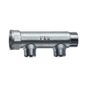 FAR osztóváz, 2 kör, Eurokón., 1"KB-2x3/4"