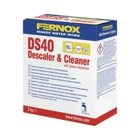   FERNOX DS-40 Descaler Cleaner tisztító por, vízkövesedett rendsz.hez, 2kg