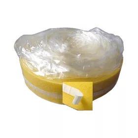   FixTrend Tech öntapadós szegélyszigetelés, 8x150mm, sárga (25m/tekercs)