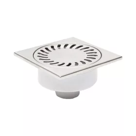   FixTrend padlóösszefolyó, száraz bűzzár, alsó kifolyású, DN50, 150x150mm