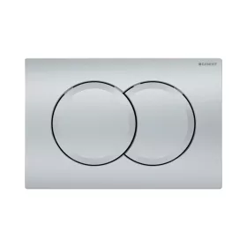   GEBERIT Delta01 nyomólap, Basic WC-tartályhoz, 2 vízmennyiséges, matt króm