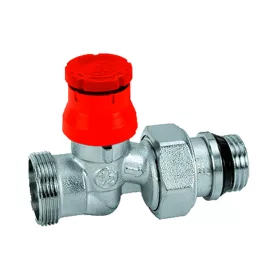   GIACOMINI R412 termosztatikus radiátorszelep, egyenes, 1/2"-16mm