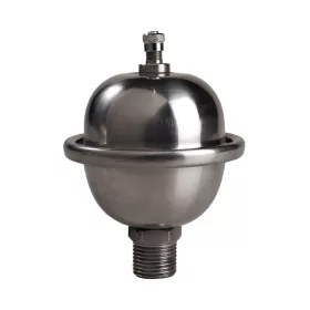   GITRAL AB016-INOX vízütés gátló tágulási tartály 0.16l, 1/2", 3.5bar, inox