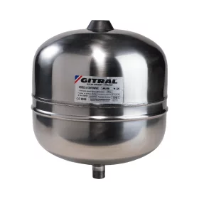   GITRAL AB12-INOX HMV tágulási tartály 12l, 3/4", 3.5bar, inox