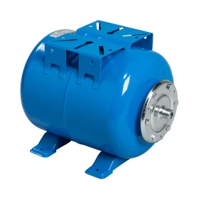   GITRAL GBH-24 hidrofor tartály, kék, fekvő, 24l, 3/4", 10bar, -10°C...+99°C