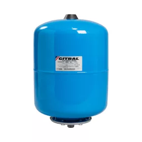   GITRAL GBV-24 hidrofor tartály, kék, álló, 24l, 3/4", 10bar, -10°C...+99°C