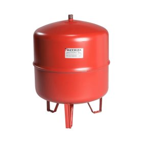   GITRAL MB-50 fűtési zárt tágulási tartály 50l, 3/4", 4bar, -10°C...+99°C, lábbal