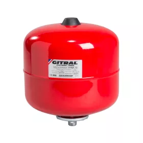   GITRAL VVEF-12 hidrofor tartály, 12l, 3/4", 10bar, -10°C...+99°C, álló