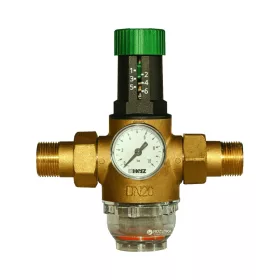 HERZ nyomáscsökkentő, szűrővel, 1"