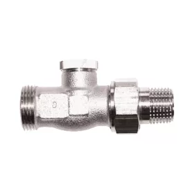   HERZ RL1 visszatérő radiátorszelep, egyenes, Eurokón., 1/2"-3/4"K
