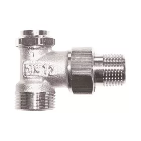   HERZ RL5 visszatérő radiátorszelep, sarok, Eurokón., 1/2"-3/4"K