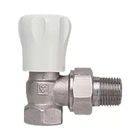 HERZ GP kézi radiátorszelep, sarok, 3/4"