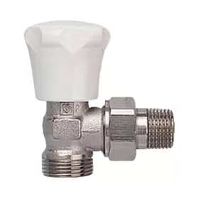   HERZ AS-T-90 kézi radiátorszelep, sarok, Eurokón., 1/2"-3/4"K