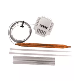   HERZ termofej, radiátoros fűtéshez, 2m kap.cső, 40-70°C, M28x1.5mm(T-Box)