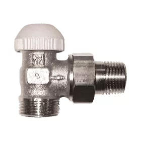   HERZ TS-90 termosztatikus radiátorszelep, sarok, Eurokón., 1/2"-3/4"K