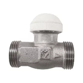   HERZ TS-90 termosztatikus radiátorszelep, egyenes, 1/2" szeleptest, 3/4"K-3/4"K