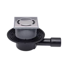   HL 510N padlóösszefolyó vízszintes kimenettel, 115x115cm ráccsal