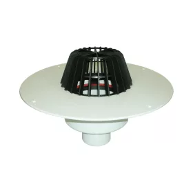 HL 62P/1 lapostető összefolyó, PVC karimával, DN110