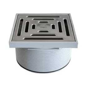   HL 66.9 rácstartó, 148x148/137x137mm csúszásmentes, inox lefolyóráccsal