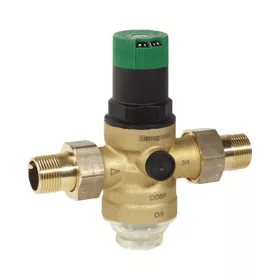   HONEYWELL D06F víznyomáscsökkentő, PN16, 1.5-6bar, nyomásmérő, hollandi, 40°C, 3/4"K