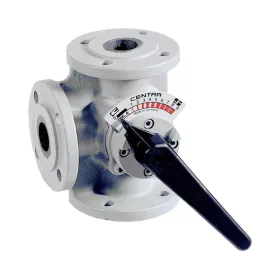   HONEYWELL keverőcsap, háromjáratú, karimás, kvs=40, PN6, DN50