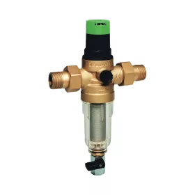  HONEYWELL öblíthető ivóvíz szűrő, nyomáscsökk., PN16, bronz, 100µm, 40°C, 1/2"K
