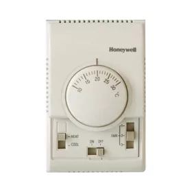   HONEYWELL analóg fan-coil termosztát, 2 csöves on/off, 3 fok foly/sz venti, kézi