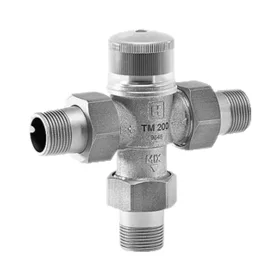   HONEYWELL HMV termosztatikus keverőszelep, forrázásvédelem, kvs=1.62, T=30-60°C, 1"