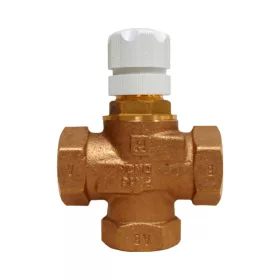   HONEYWELL termosztatikus keverő/váltószelep, háromjáratú, 1"BB