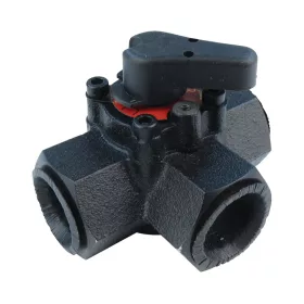   HONEYWELL keverőcsap, háromjáratú, PN6, kvs=16, 1"BB