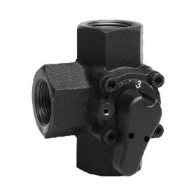   HONEYWELL keverőcsap, háromjáratú, PN6, kvs=25, 6/4"BB