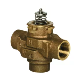 HONEYWELL váltószelep, háromjáratú, kvs=6.4, 1"BB