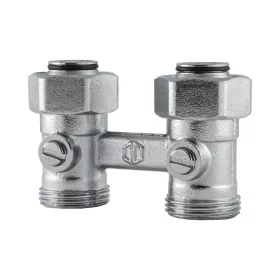   FixTrend golyóscsapblokk, egyenes, Eurokón., 3/4"-3/4" (Kermi, Radel)