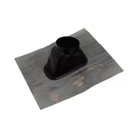   ARISTON tetőgallér, ferde tetőre, fekete, 12-40° tetőre, D125