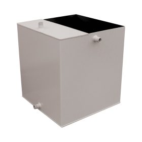   PEO T27/4 nyitott tágulási tartály, fém, 200l, 3db R1" menetvég, 570x570x625mm