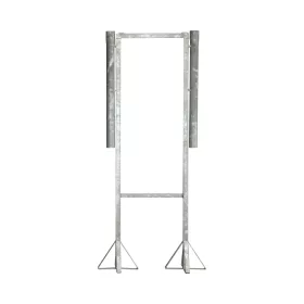   PEO T4 mérős alépítmény, előkerti, horganyzott, be/ki:PE32