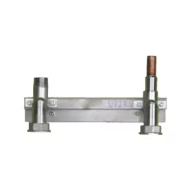   PEO T17SZR22 szerelősín védősz. nélküli fali mérőállomáshoz, be: 1", ki:réz, 22mm