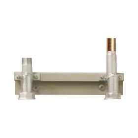   PEO T17SZR28 szerelősín védősz. nélküli fali mérőállomáshoz, be: 1", ki:réz, 28mm