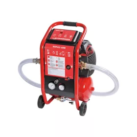   ROTHENBERGER eDM Ropuls mosókompresszor+injektor+6 db Roclean tisztító vegyszer