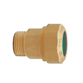   TECNOVIELLE(RB) KPE réz külső menetes átmeneti idom, karimával, 75mmx2.5"K