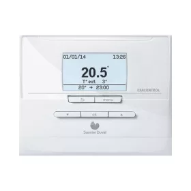   SAUNIER DUVAL Exacontrol E7R C digitális szobatermosztát, vezeték nlk., progr., HMV
