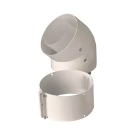   SAUNIER DUVAL SDC PPs/Alu könyök, 45°, 60/100mm (2db/csomag)